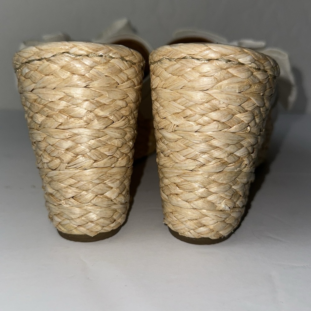 BORN Adalia Knit Bow Platform Wedge Slides - Picture 9 of 11